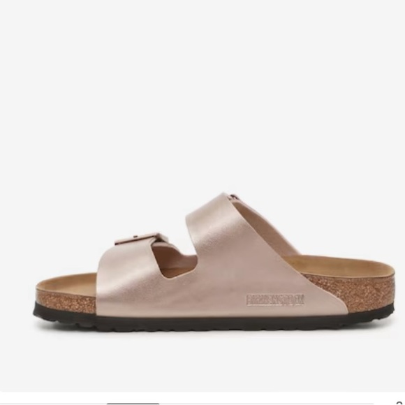 Birkenstock Shoes - Rose Gold Birkenstock, women size 40 (narrow)